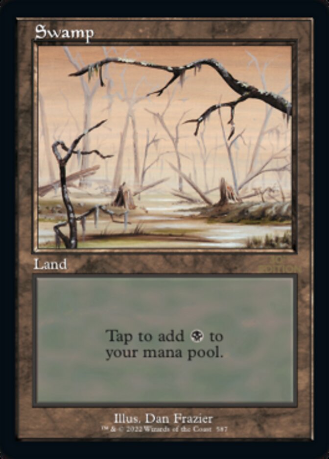 Swamp (Retro) (587) [30th Anniversary Edition] | Tabernacle Games