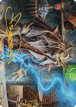 Renari, Merchant of Marvels Art Card (Gold-Stamped Signature) [Commander Legends: Battle for Baldur's Gate Art Series] | Tabernacle Games