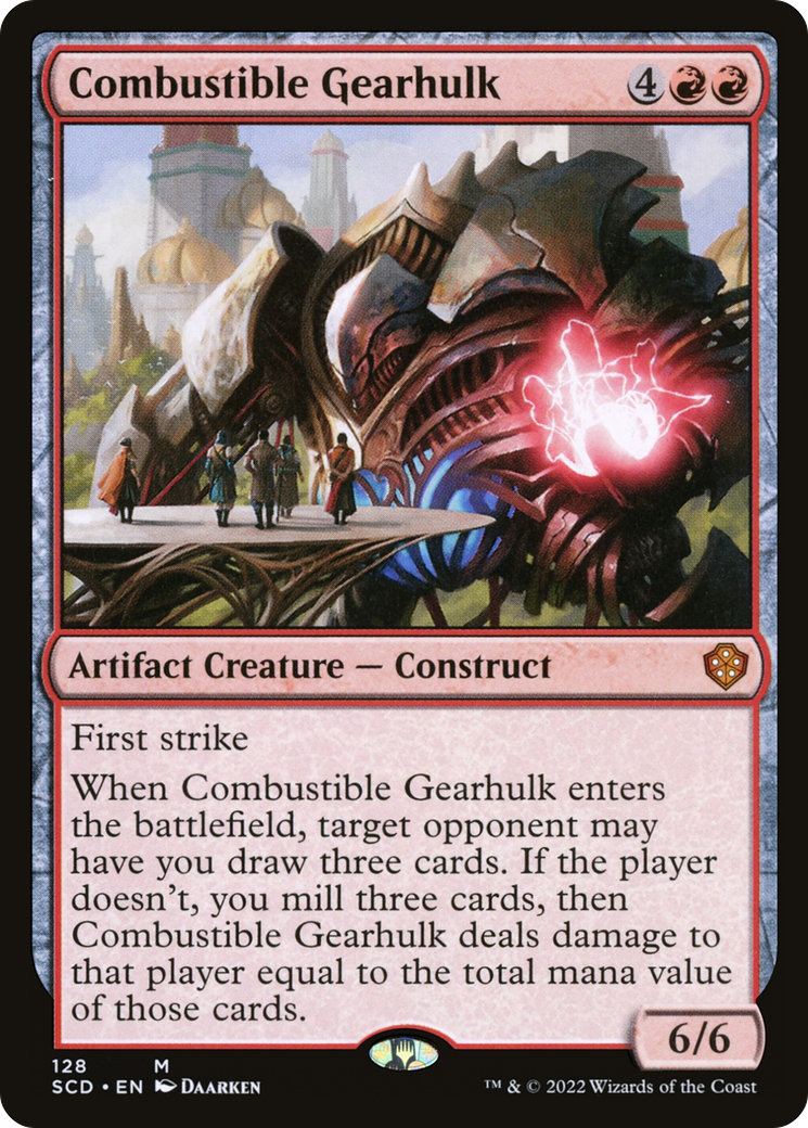 Combustible Gearhulk [Starter Commander Decks] | Tabernacle Games
