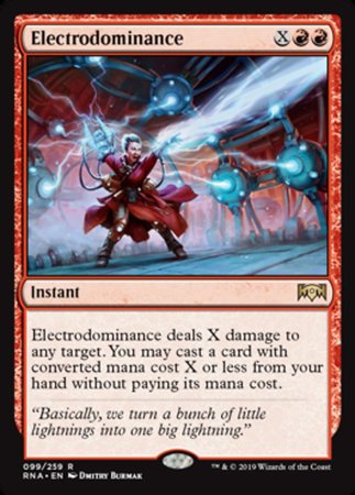 Electrodominance [Ravnica Allegiance] | Tabernacle Games