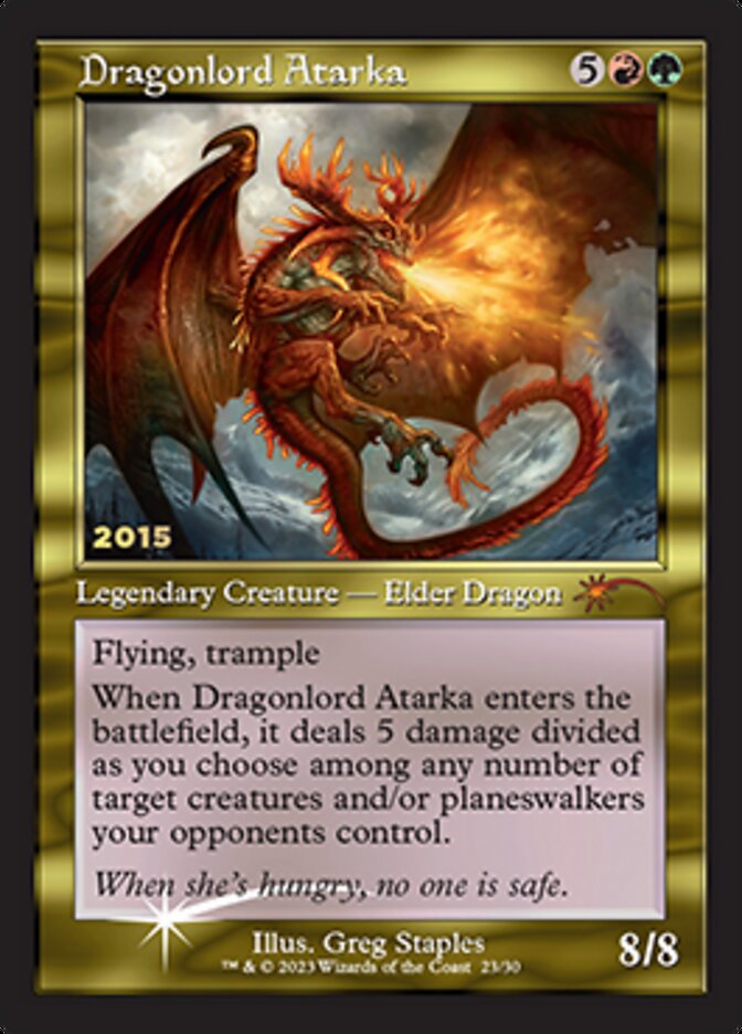 Dragonlord Atarka [30th Anniversary Promos] | Tabernacle Games