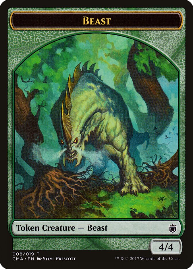 Beast (008/019) [Commander Anthology Tokens] | Tabernacle Games