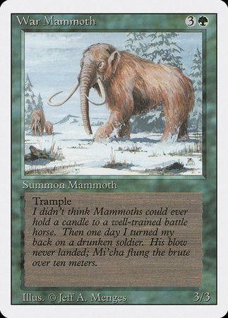 War Mammoth [Revised Edition] | Tabernacle Games