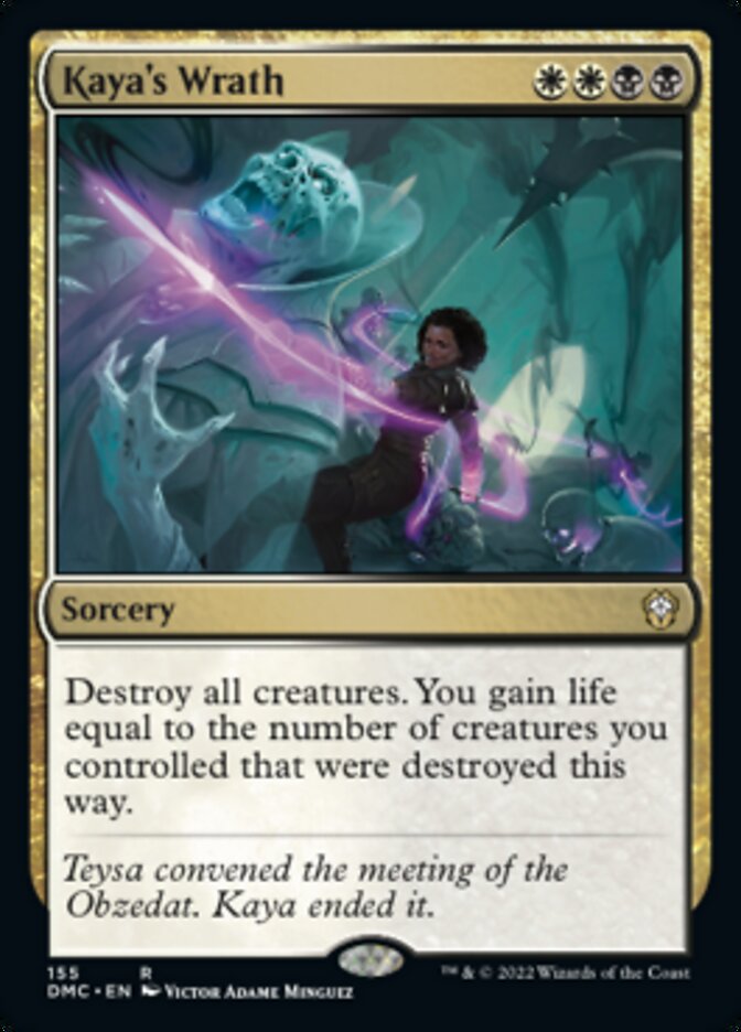 Kaya's Wrath [Dominaria United Commander] | Tabernacle Games