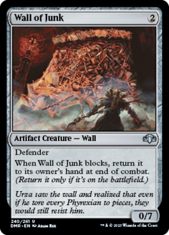 Wall of Junk [Dominaria Remastered] | Tabernacle Games