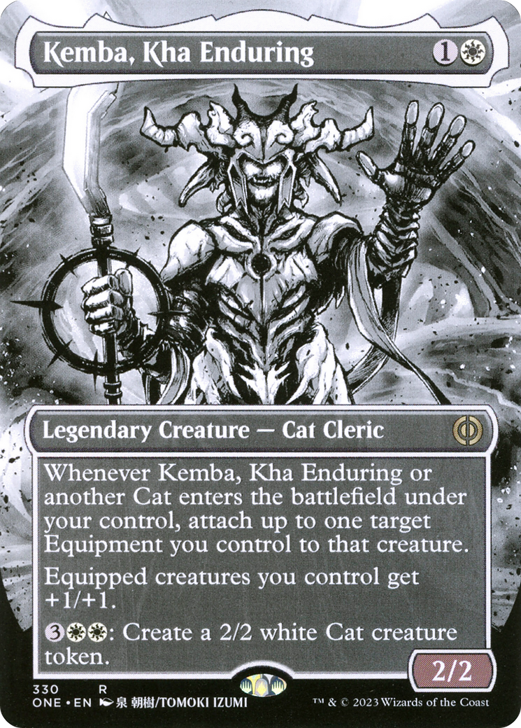 Kemba, Kha Enduring (Borderless Manga) [Phyrexia: All Will Be One] | Tabernacle Games