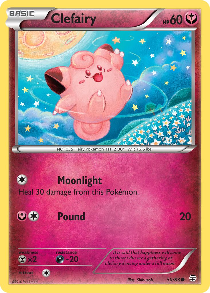 Clefairy (50/83) [XY: Generations] | Tabernacle Games