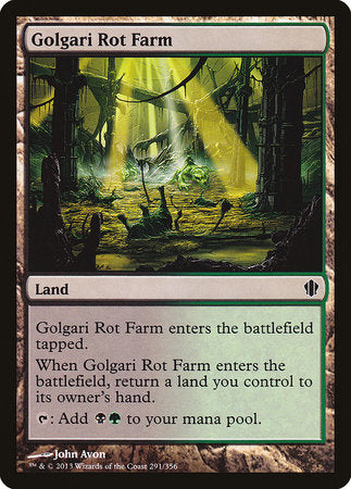 Golgari Rot Farm [Commander 2013] | Tabernacle Games