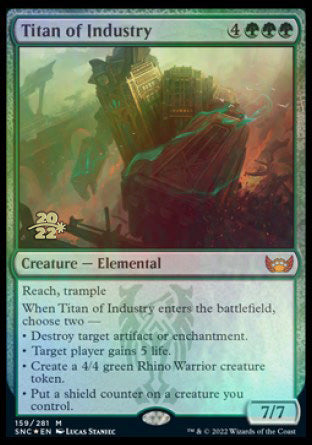 Titan of Industry [Streets of New Capenna Prerelease Promos] | Tabernacle Games