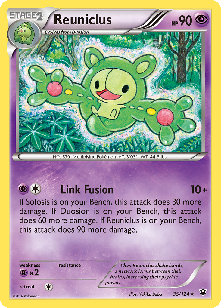 Reuniclus (35/124) [XY: Fates Collide] | Tabernacle Games
