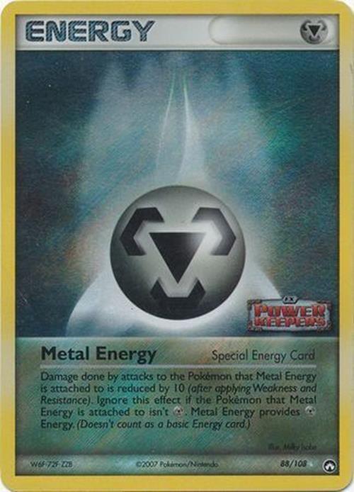 Metal Energy (88/108) (Stamped) [EX: Power Keepers] | Tabernacle Games