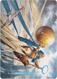 Linvala, Shield of Sea Gate Art Card [Zendikar Rising Art Series] | Tabernacle Games