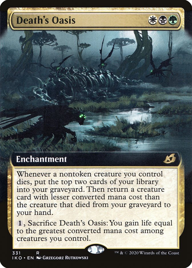 Death's Oasis (Extended Art) [Ikoria: Lair of Behemoths] | Tabernacle Games