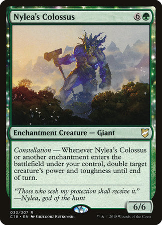 Nylea's Colossus [Commander 2018] | Tabernacle Games