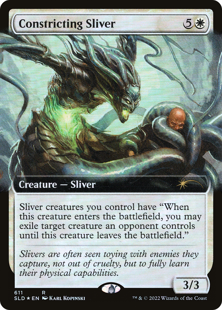 Constricting Sliver (Extended Art) [Secret Lair Drop Promos] | Tabernacle Games
