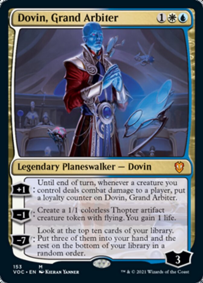 Dovin, Grand Arbiter [Innistrad: Crimson Vow Commander] | Tabernacle Games
