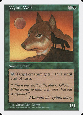 Wyluli Wolf [Fifth Edition] | Tabernacle Games