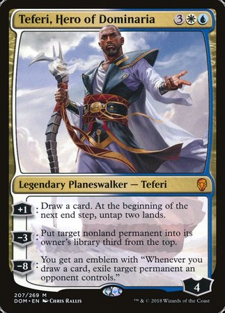 Teferi, Hero of Dominaria [Dominaria] | Tabernacle Games