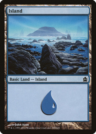 Island (305) [Commander 2011] | Tabernacle Games