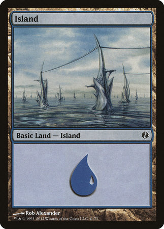 Island (41) [Duel Decks: Venser vs. Koth] | Tabernacle Games