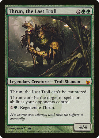 Thrun, the Last Troll [Mirrodin Besieged] | Tabernacle Games