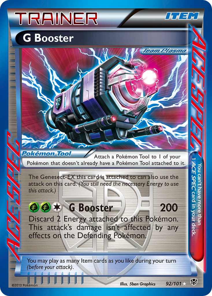 G Booster (92/101) [Black & White: Plasma Blast] | Tabernacle Games