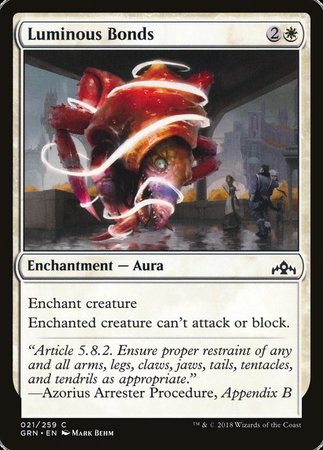 Luminous Bonds [Guilds of Ravnica] | Tabernacle Games
