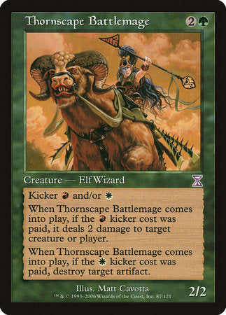 Thornscape Battlemage [Time Spiral Timeshifted] | Tabernacle Games