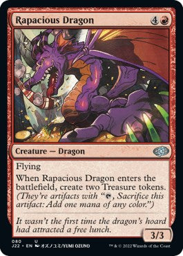 Rapacious Dragon [Jumpstart 2022] | Tabernacle Games