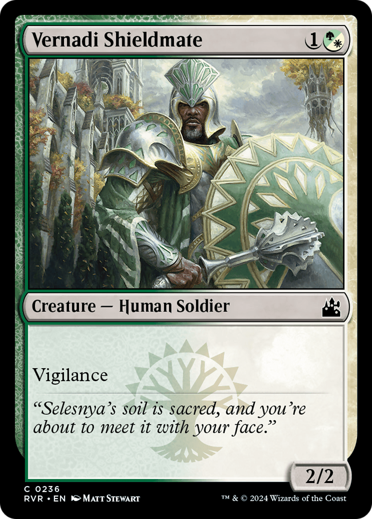 Vernadi Shieldmate [Ravnica Remastered] | Tabernacle Games