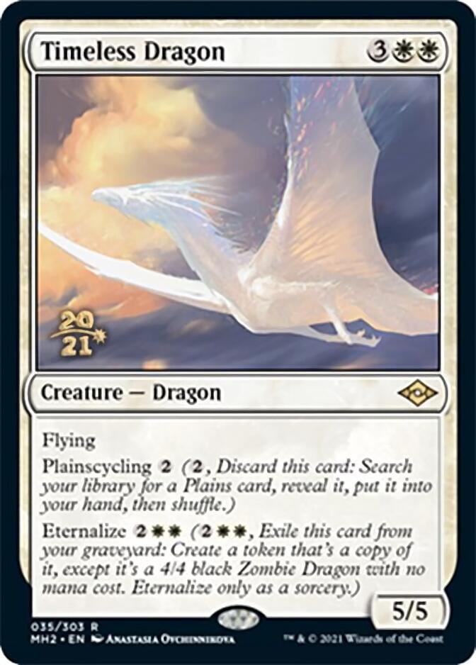 Timeless Dragon [Modern Horizons 2 Prerelease Promos] | Tabernacle Games