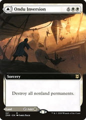 Ondu Inversion // Ondu Skyruins (Extended Art) [Zendikar Rising] | Tabernacle Games