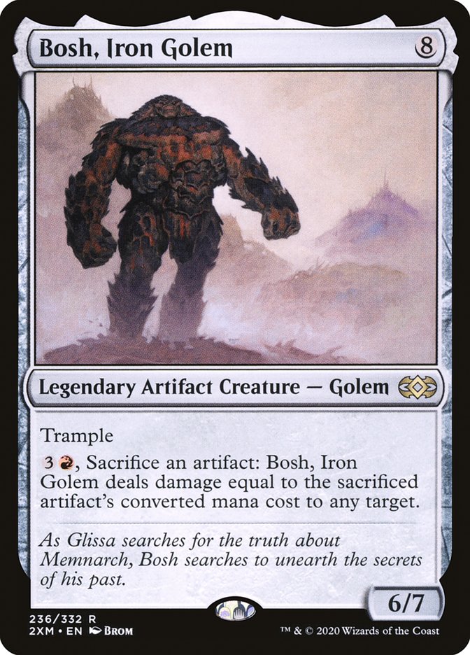 Bosh, Iron Golem [Double Masters] | Tabernacle Games