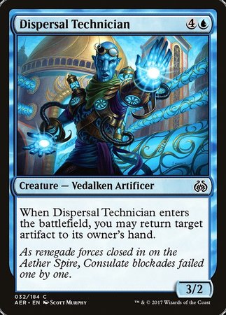 Dispersal Technician [Aether Revolt] | Tabernacle Games