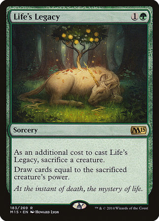 Life's Legacy [Magic 2015] | Tabernacle Games