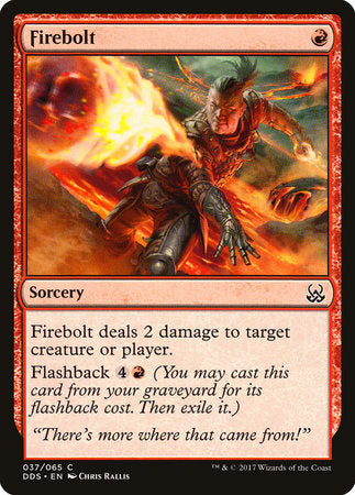 Firebolt [Duel Decks: Mind vs. Might] | Tabernacle Games