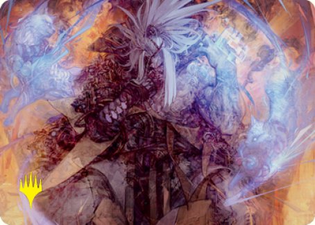 Satoru Umezawa 2 Art Card (Gold-Stamped Signature) [Kamigawa: Neon Dynasty Art Series] | Tabernacle Games