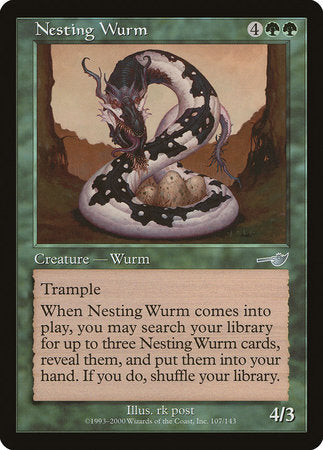 Nesting Wurm [Nemesis] | Tabernacle Games