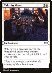 Valor in Akros [Double Masters] | Tabernacle Games