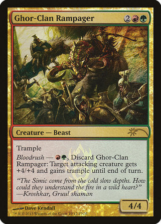 Ghor-Clan Rampager [Friday Night Magic 2013] | Tabernacle Games