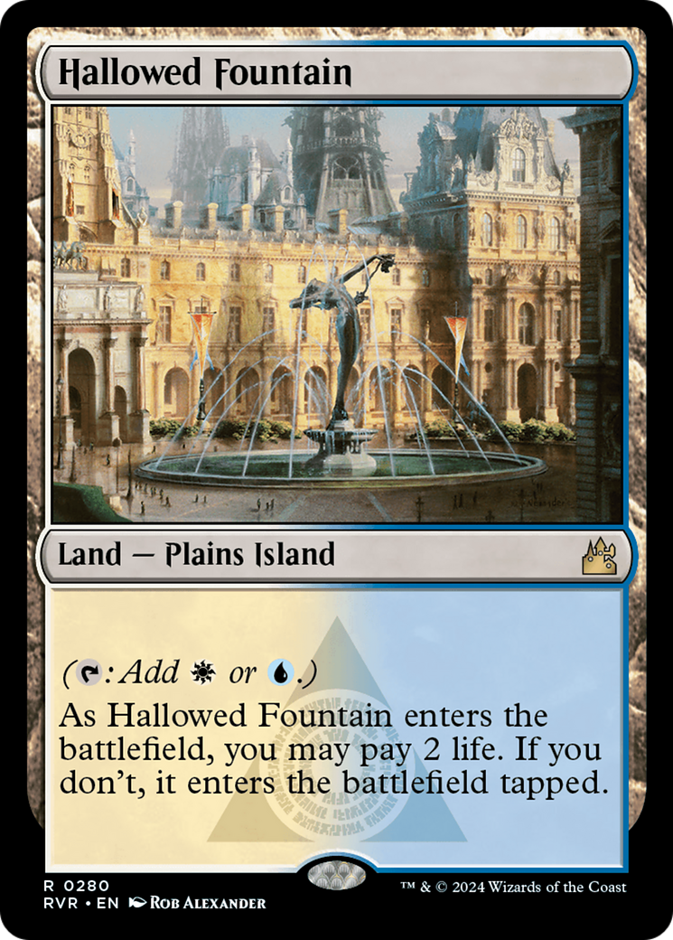 Hallowed Fountain [Ravnica Remastered] | Tabernacle Games
