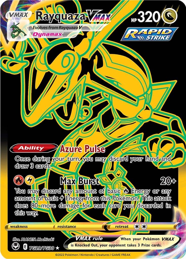 Rayquaza VMAX (TG29/TG30) [Sword & Shield: Silver Tempest] | Tabernacle Games