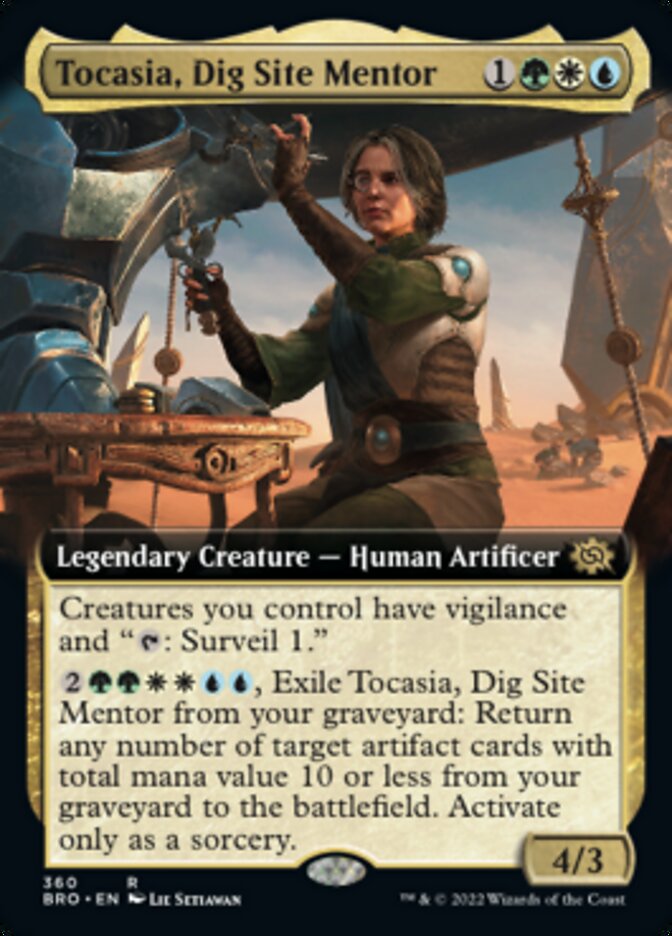 Tocasia, Dig Site Mentor (Extended Art) [The Brothers' War] | Tabernacle Games