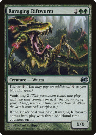 Ravaging Riftwurm [Future Sight] | Tabernacle Games