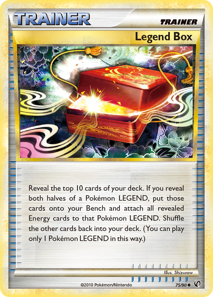 Legend Box (75/90) [HeartGold & SoulSilver: Undaunted] | Tabernacle Games