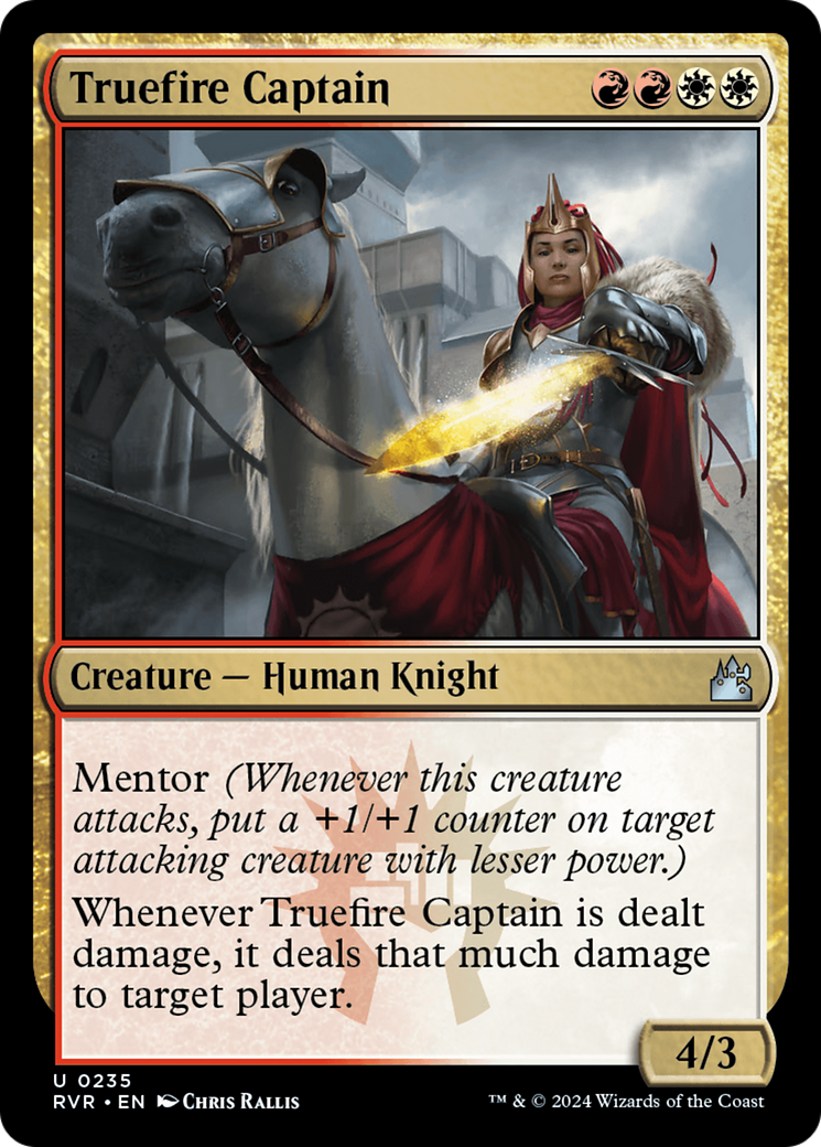 Truefire Captain [Ravnica Remastered] | Tabernacle Games
