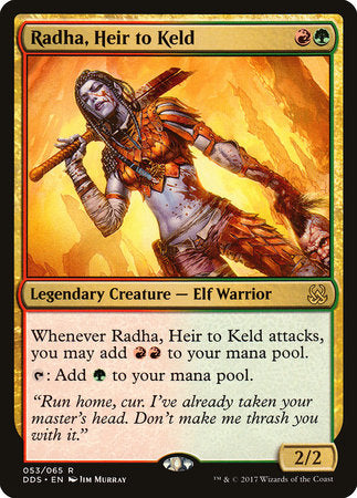 Radha, Heir to Keld [Duel Decks: Mind vs. Might] | Tabernacle Games