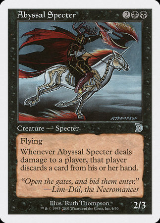 Abyssal Specter [Deckmasters] | Tabernacle Games