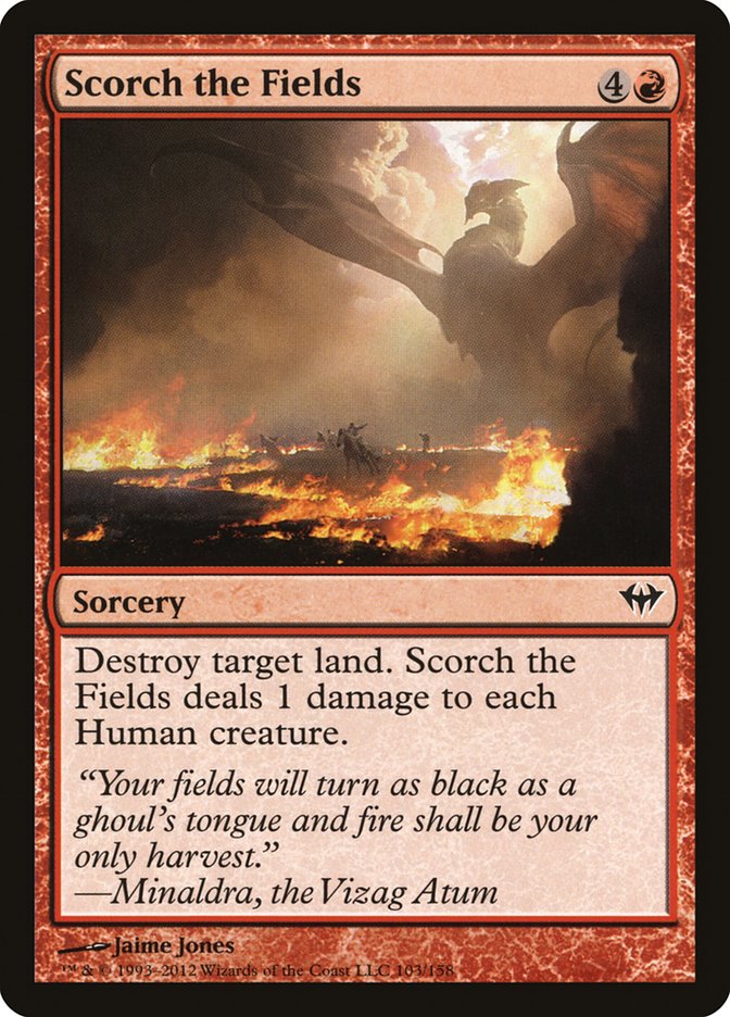 Scorch the Fields [Dark Ascension] | Tabernacle Games