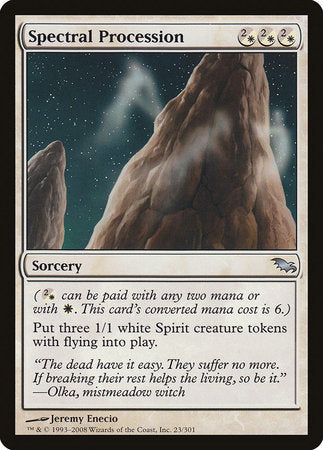Spectral Procession [Shadowmoor] | Tabernacle Games